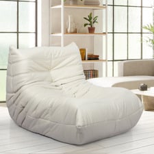 Togo Lazy Caterpillar Compressed Replica Lounge Chair