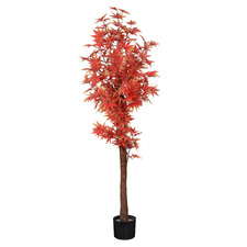180cm Potted Faux Maple Tree
