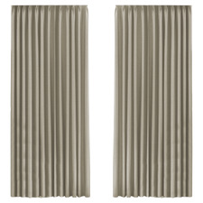 Mysa Room Darkening Eyelet Curtains (Set of 2)
