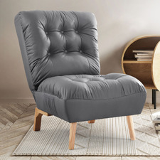 Gatten Faux Leather Recliner Armchair