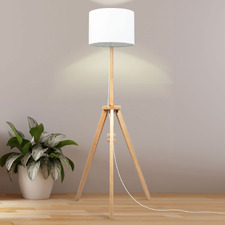 Roxanne Linen Floor Lamp