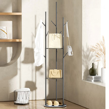 Marley Coat Rack with Shelves