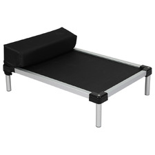 Black Bingo Elevated Trampoline Pet Bed