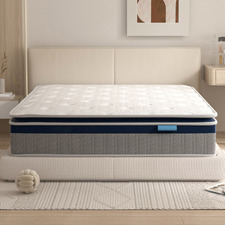 32cm Medium Ruslan Pocket Spring Pillow top Mattress