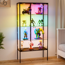 Adler 4 Tier 2 Door Display Cabinet