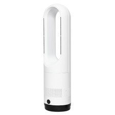 Delray White Oscillating Portable Fan & Heater