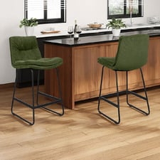 68cm Alexandra Corduroy Bar Stools (Set of 2)