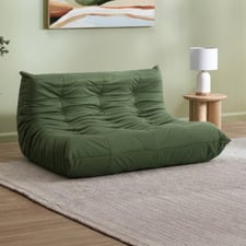 Vega 3 Seater Togo Lazy Caterpillar Compressed Replica Lounge Sofa