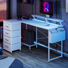 Aurora L-Shape Gaming Desk