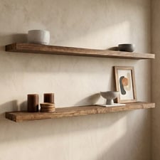 Alma Floating Wall Shelves (Set of 2)