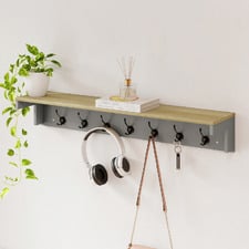 Nevaeh 7 Hook Coat Rack