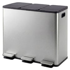 Frankie 54L Stainless Steel Rubbish Bin