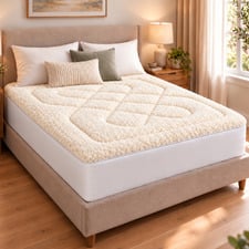 DreamZ Wool Mattress Topper