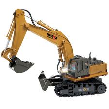 11 Channel Remote Controlled Excavator Toy Truck