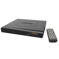 Mini Black DVD Player