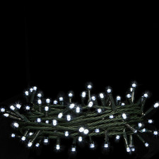 200 White Solar Powered Party Lights