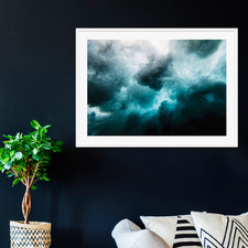 Ocean Storm Framed Print