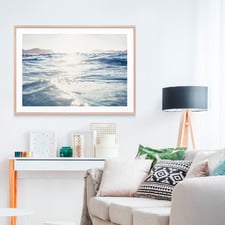 Ocean Light Framed Print
