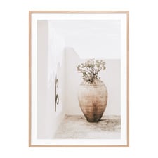Old Town Vessel Framed Paper Print Wall Art