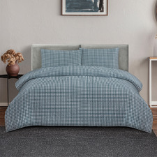 Teal Rowe Quilt Cover Set