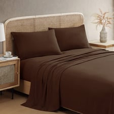 Mahogany Aria Vintage Washed Sheet Set