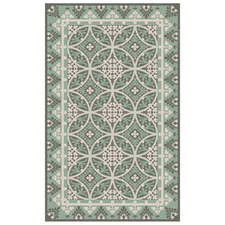 Barcelona Meadow Vinyl Floor Mat