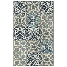 Green Armenian Vinyl Floor Mat