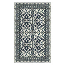 Classic Green Armenian Vinyl Rug