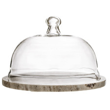 Clear Glass Cheese Dome