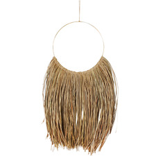 Emily Raffia Palm Wall Accent