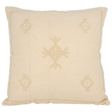 Embroidered Innez Cotton Cushion