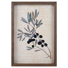 Delilah Olive Branch Framed Wooden Wall Art
