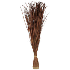 106cm Faux Brown Tall Splayed Reed Grass (Set of 2)