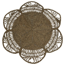 Brown Quilpie Hand-Knotted Seagrass Rug