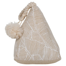 Cream Beau Cotton Doorstop