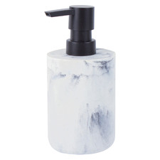 Marble Look Polyresin Soap Dispenser