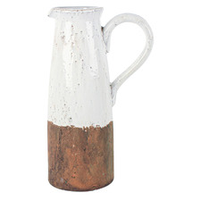 Zafer Terracotta Jug Vase