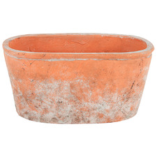 28cm Sersi Antiqued Concrete Planter Pot