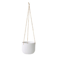 Diego Striped Hanging Planter