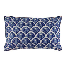 Holmes Reversible Cotton-Blend Lumbar Cushion