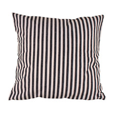 Striped Macha Cotton-Blend Cushion