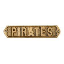 Wafi Pirates Cast Iron Wall Accent