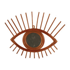 Lanu Eye Rattan Wall Mirror