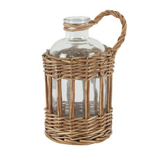 Maine & Crawford Jin Rattan Wrapped Glass Vase