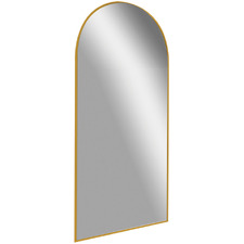 Gold Stella Arched Wall Mirror