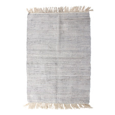 Grey Santorini Cotton Rug