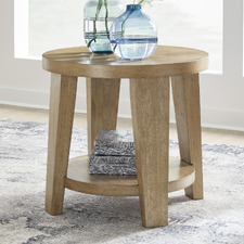 Arthur Acacia Wood Side Table