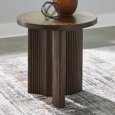 Clyde Acacia Wood Side Table