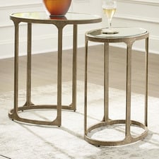 2 Piece Sienna Nesting Side Table Set