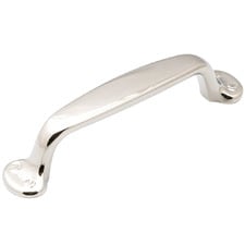 Decade Flat Brass Pull Handle